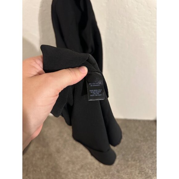 Lulus Black Conversation Piece Cutout Slit Maxi Dress - Picture 12 of 12